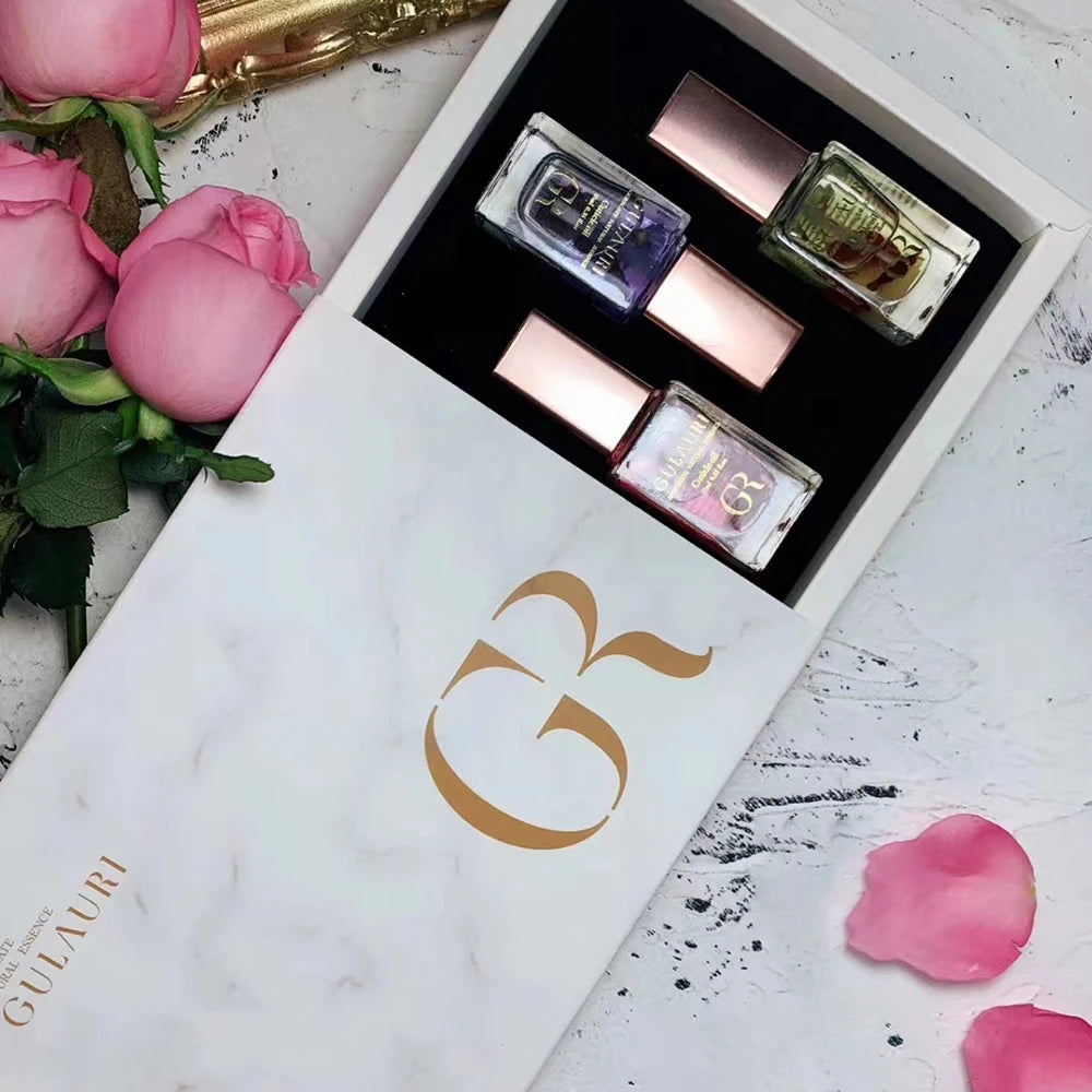 GULAURI Dried Flower Cuticle Oil Set 10ml Nourishing Repair Treatment