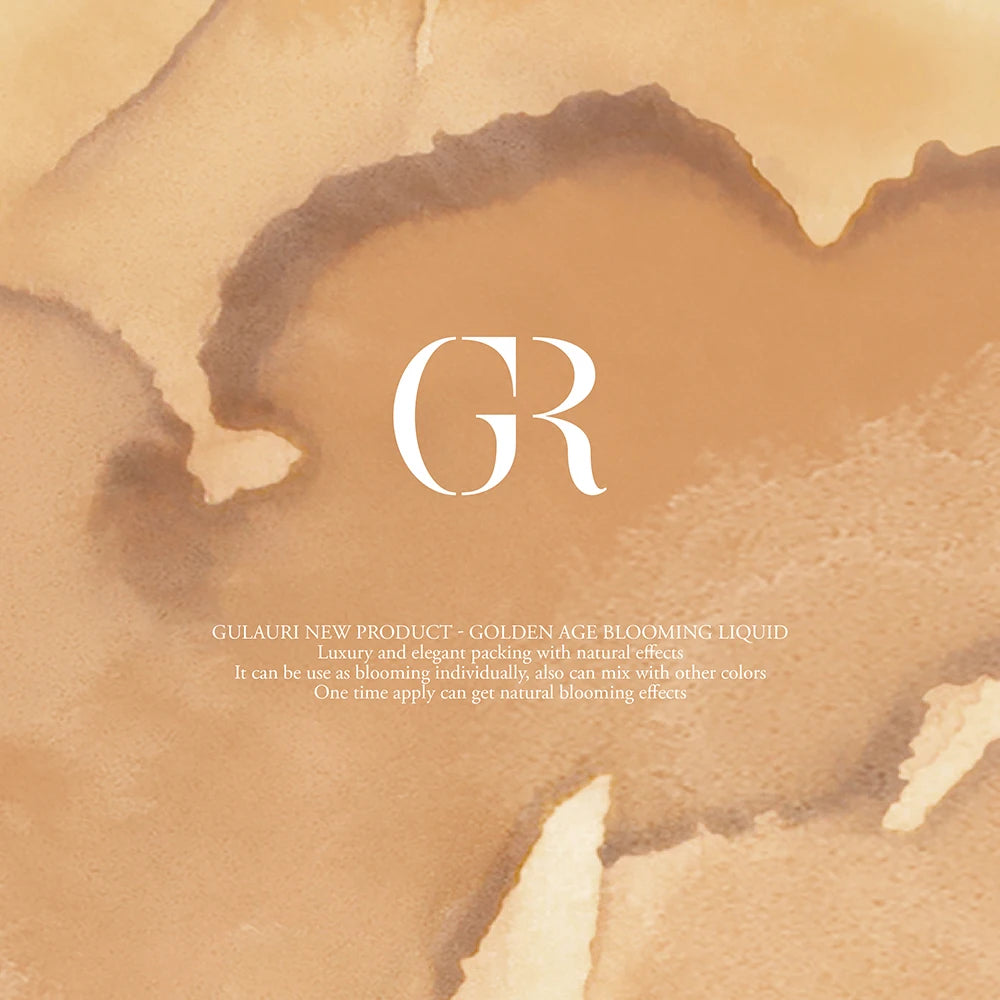 GULAURI 18-Color Blooming Gel UV Marble Nail Art Liquid