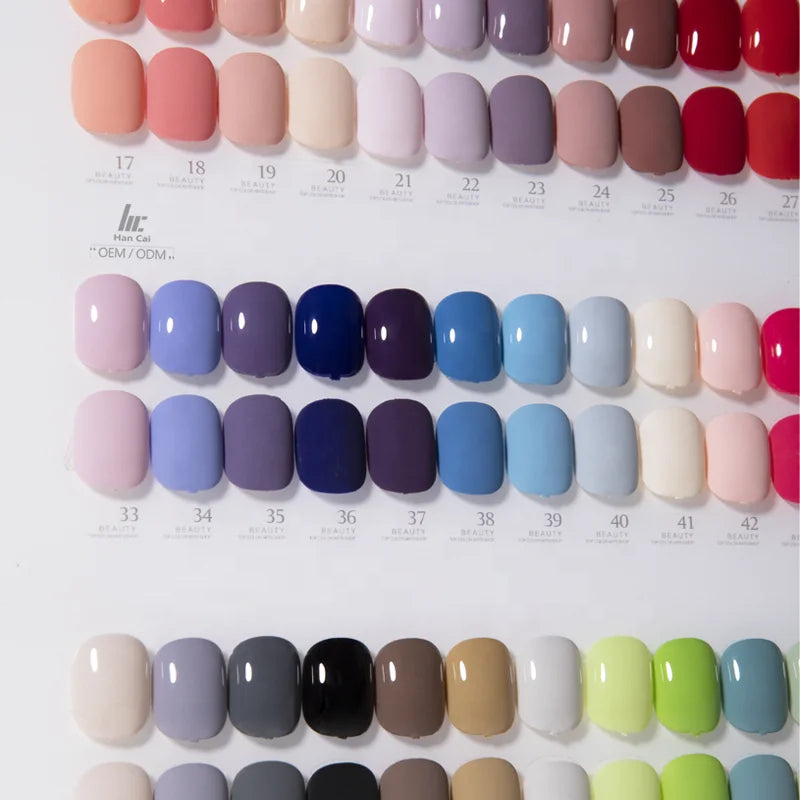 Govandi 64-Color Soak-Off UV Gel Nail Polish Set 15ml