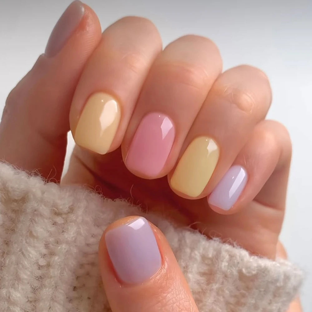 GOVANDI Macaron Jelly UV Gel Nail Polish Set 8 Colors