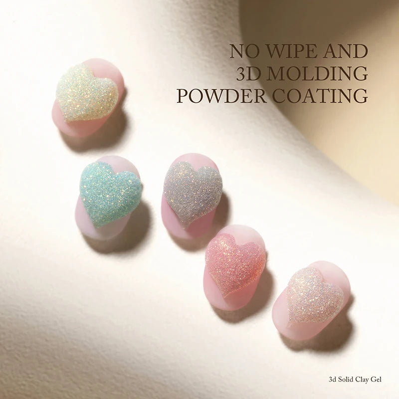 GULAURI 3D Solid Clay UV Modeling Gel for Nail Art