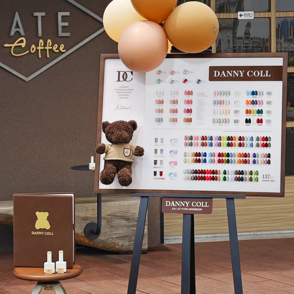 DANNY COLL 137-Color UV Gel Nail Polish Set OEM