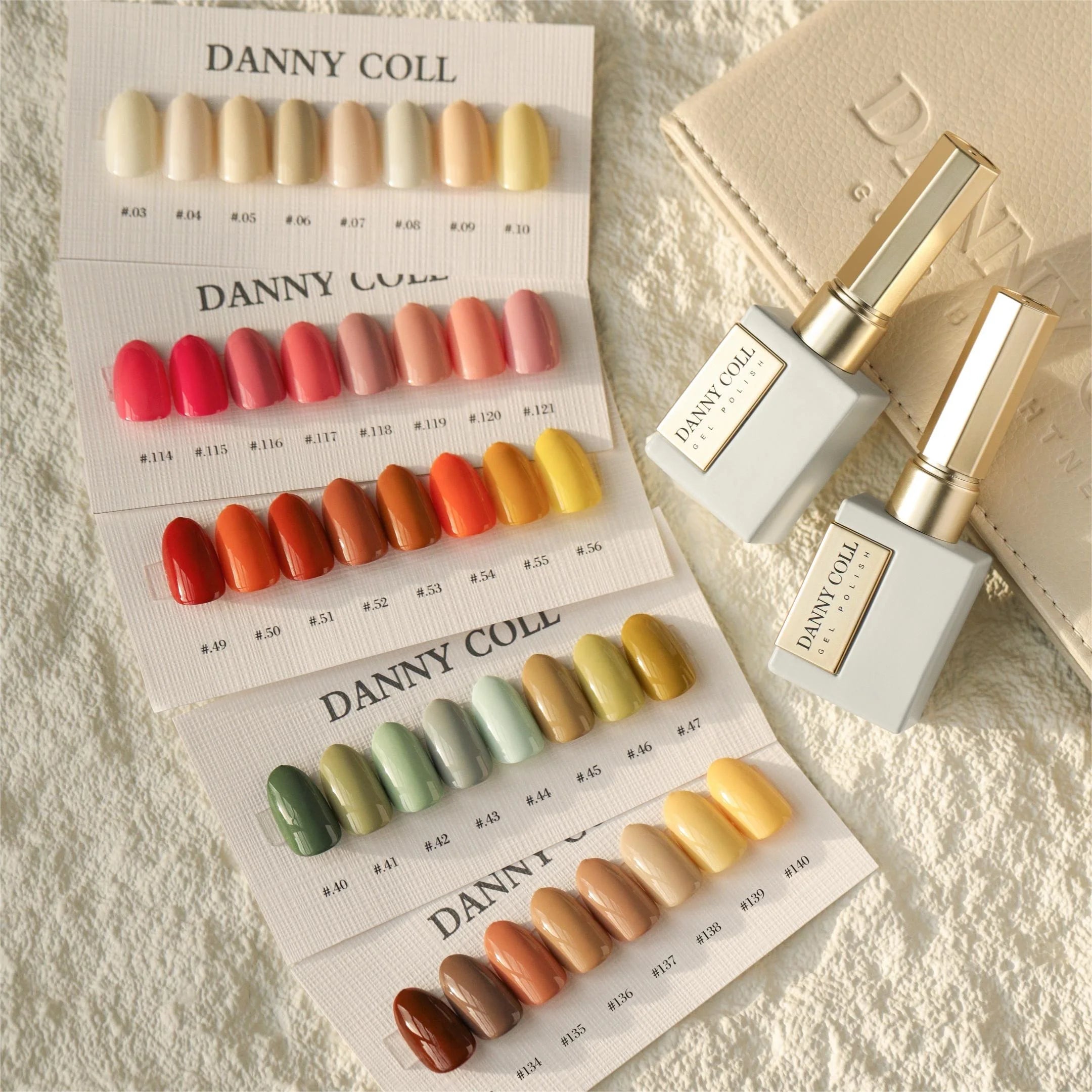 Danny Coll 158-Color Long-Lasting LED UV Gel Polish Set