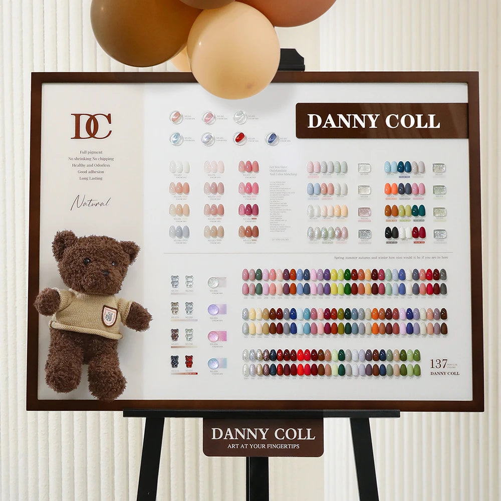 DANNY COLL 137-Color UV Gel Nail Polish Set OEM