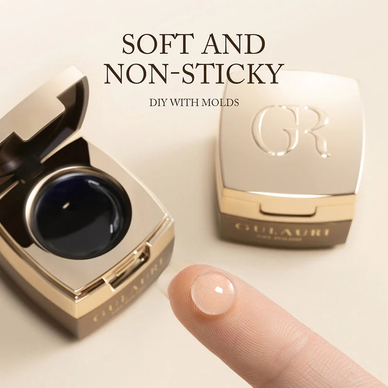 GULAURI 3D Solid Clay UV Modeling Gel for Nail Art