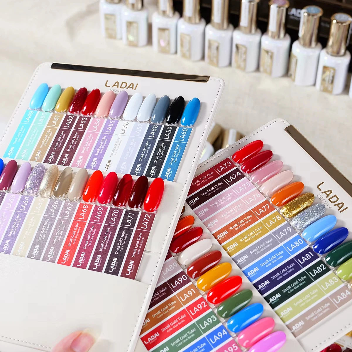 LADAI 96-Color Gel Nail Polish Set UV/LED Soak-Off