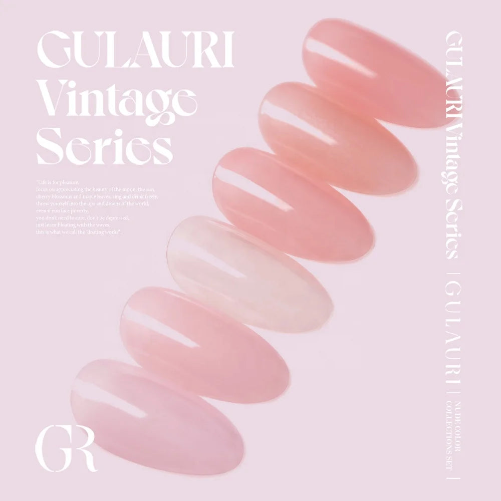 GULAURI 13g Nude Rubber Base Coat UV Gel Polish