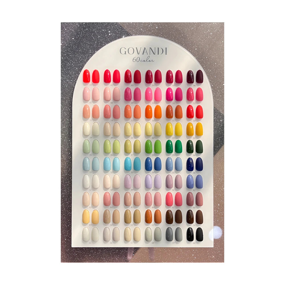 GOVANDI Professional UV Gel Nail Polish Kit 60/132 Colors Set