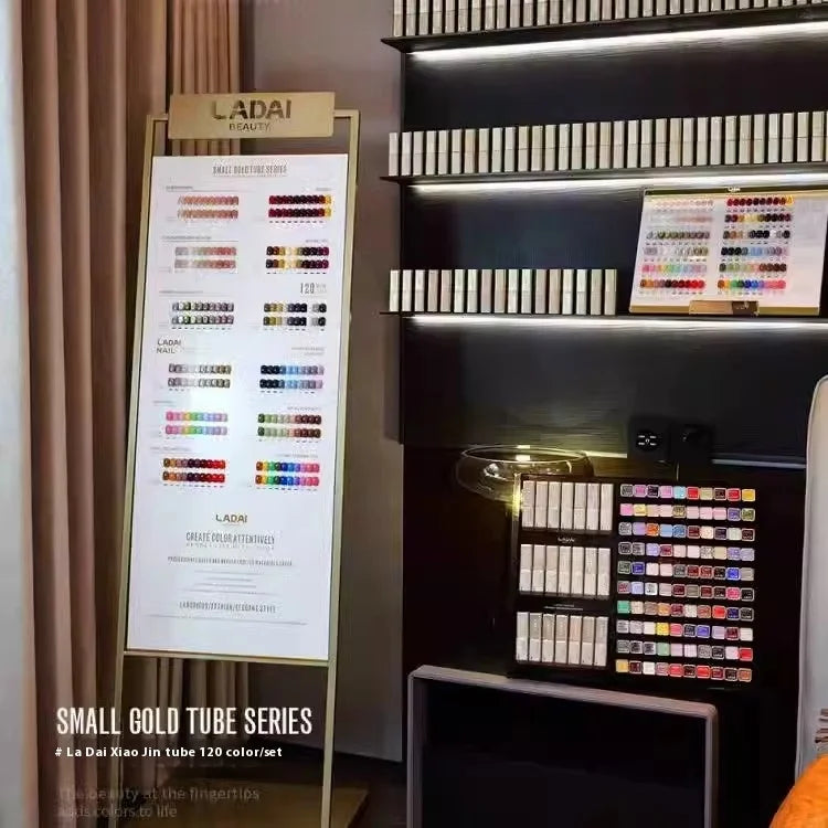 LADAI 120-Color UV Gel Nail Polish Set 5g Bottles