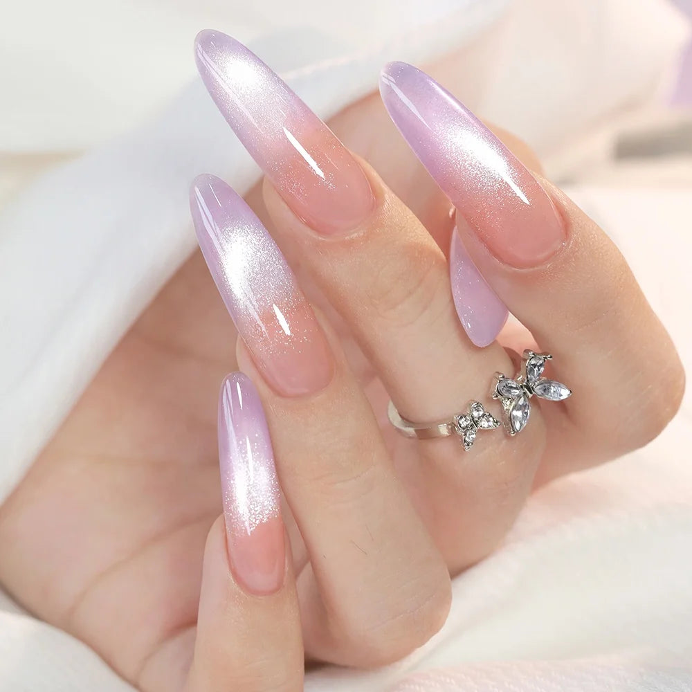 Ice Crystal Cat Eye Gel Nail Polish 10-Color Jelly Set