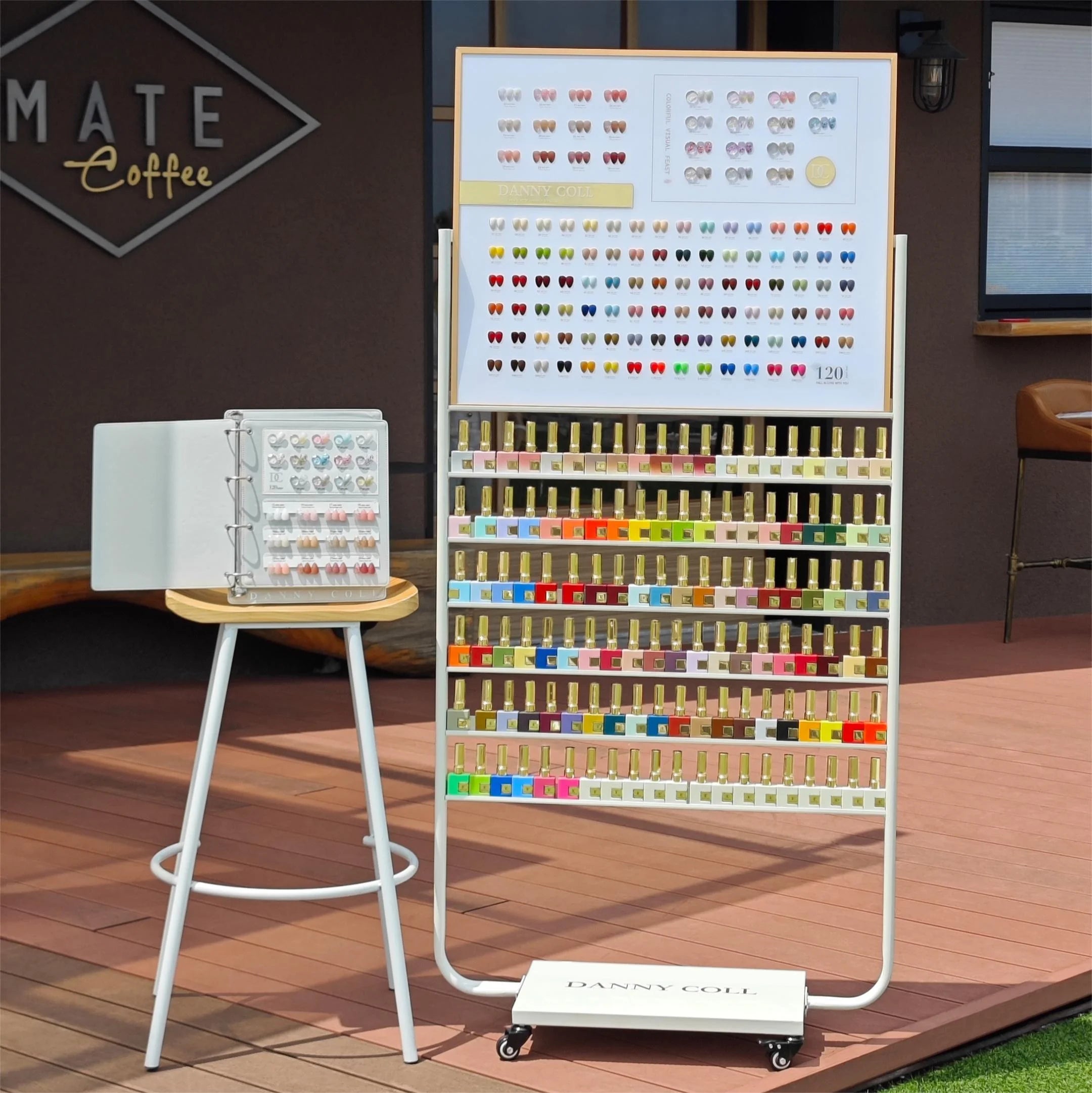 Danny Coll 120-Color Soak-Off UV Gel Nail Polish Kit