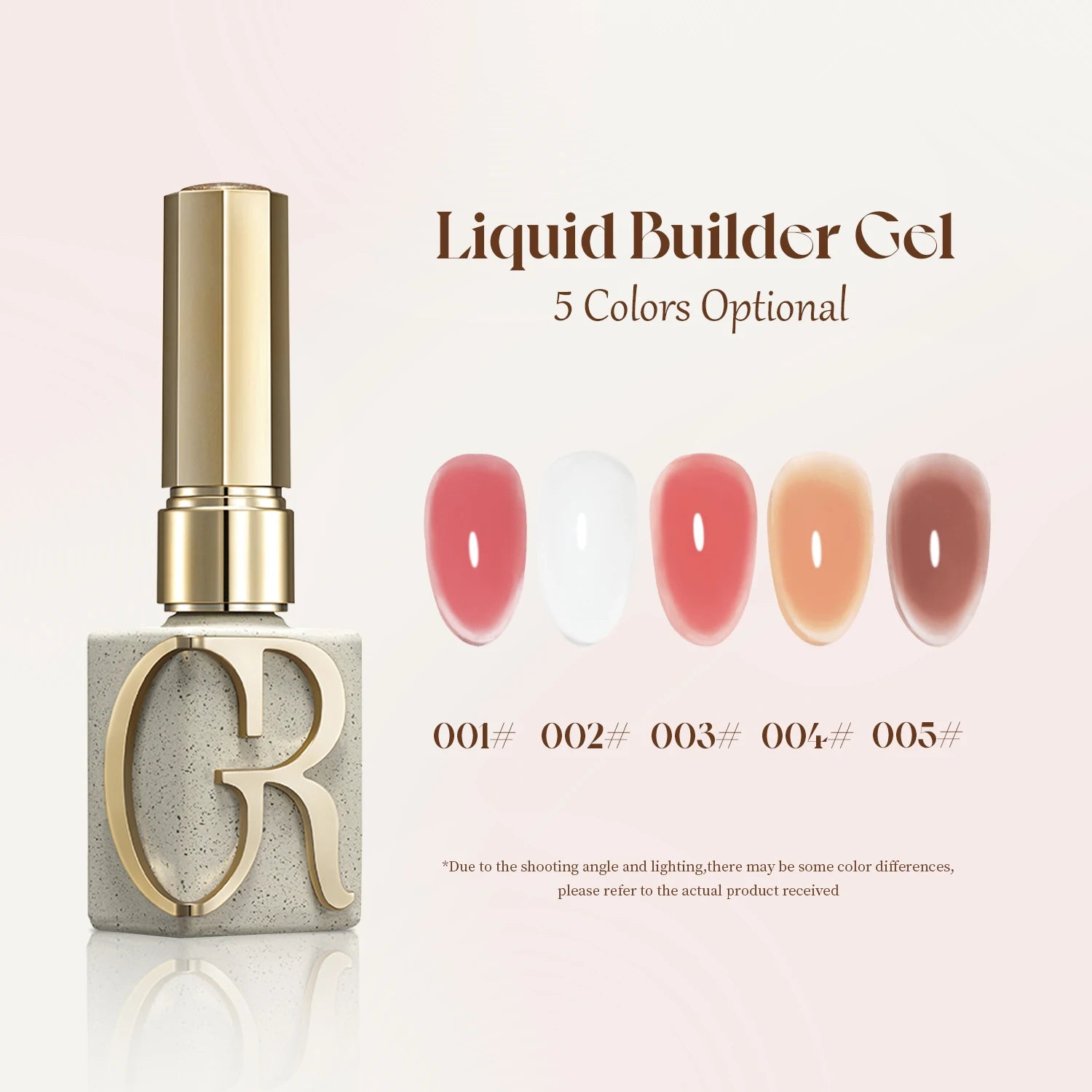 GULAURI Long-Lasting Fast Liquid Builder Gel Polish 13g Bottle