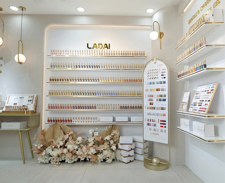 Ladai 218-Color Professional Long-Lasting UV LED Soak-Off Gel Set