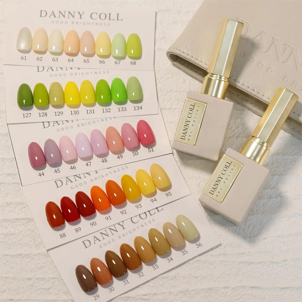 Danny Coll UV Gel Nail Polish Set 15ml High-Pigment Soak-Off