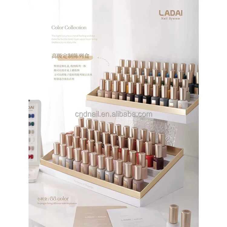 Ouboli Ladai 88-Color UV LED Soak-Off Gel Polish Set
