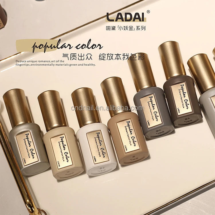 LADAI 66-Color Soak-Off UV/LED Gel Nail Polish Set 15ml