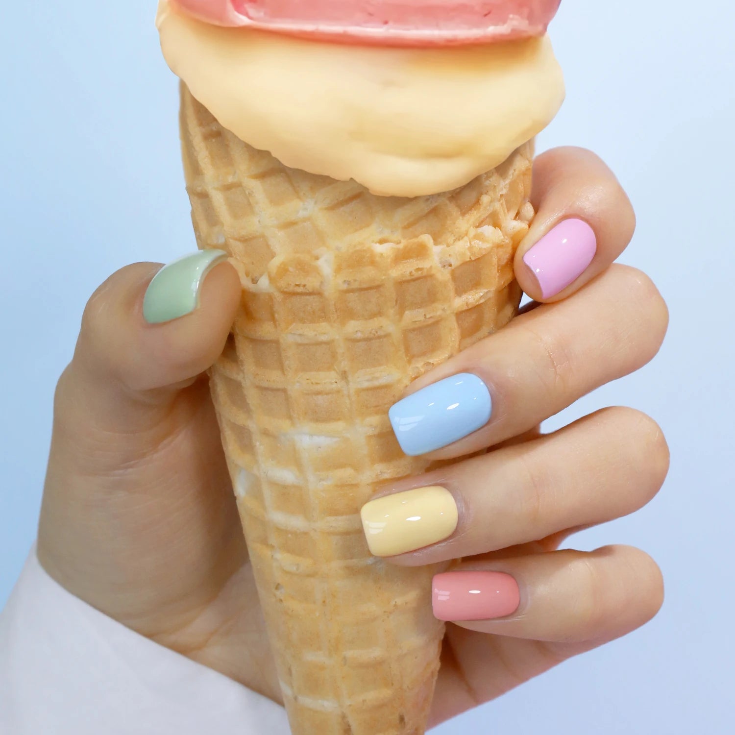 GOVANDI Ice-Cream Pastel UV Gel Polish Set 6-Color Bottles
