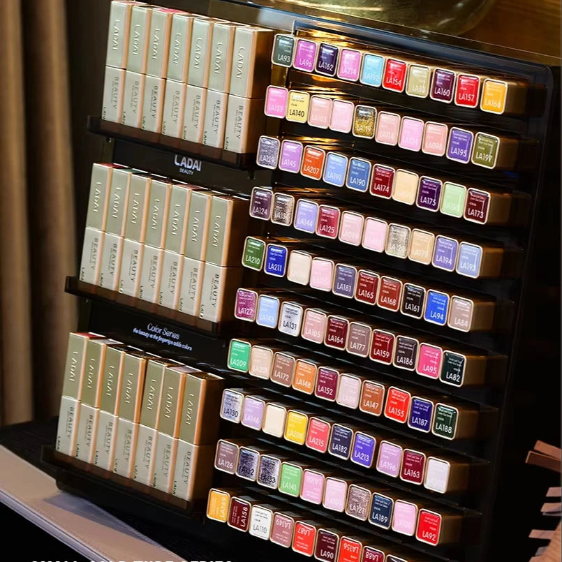 LADAI 120-Color UV Gel Nail Polish Set 5g Bottles