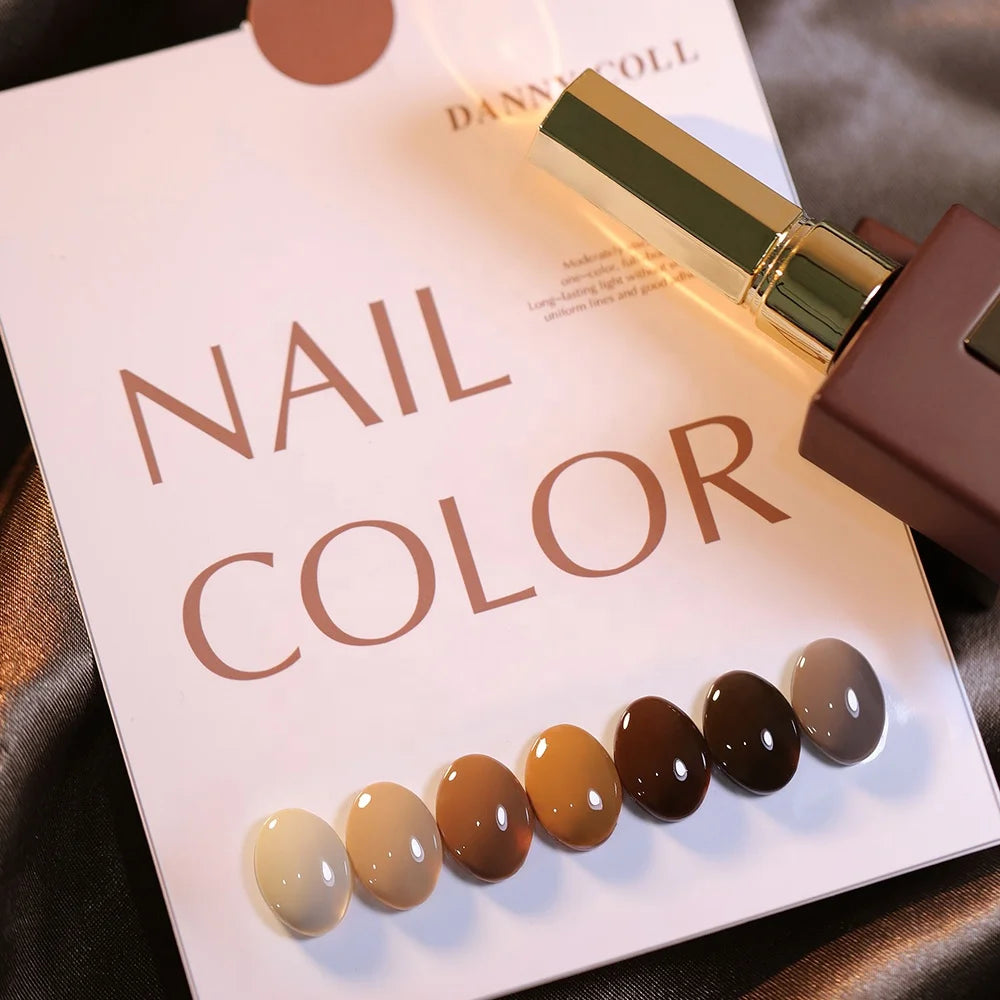 DannyColl 12-Color UV Gel Polish Set with LED Cure