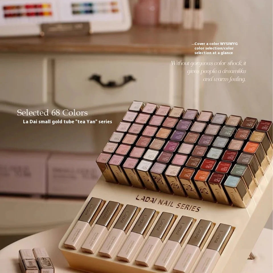 LaDai 68-Color Jelly UV Gel Nail Polish Set LED-Curable Moisturizing