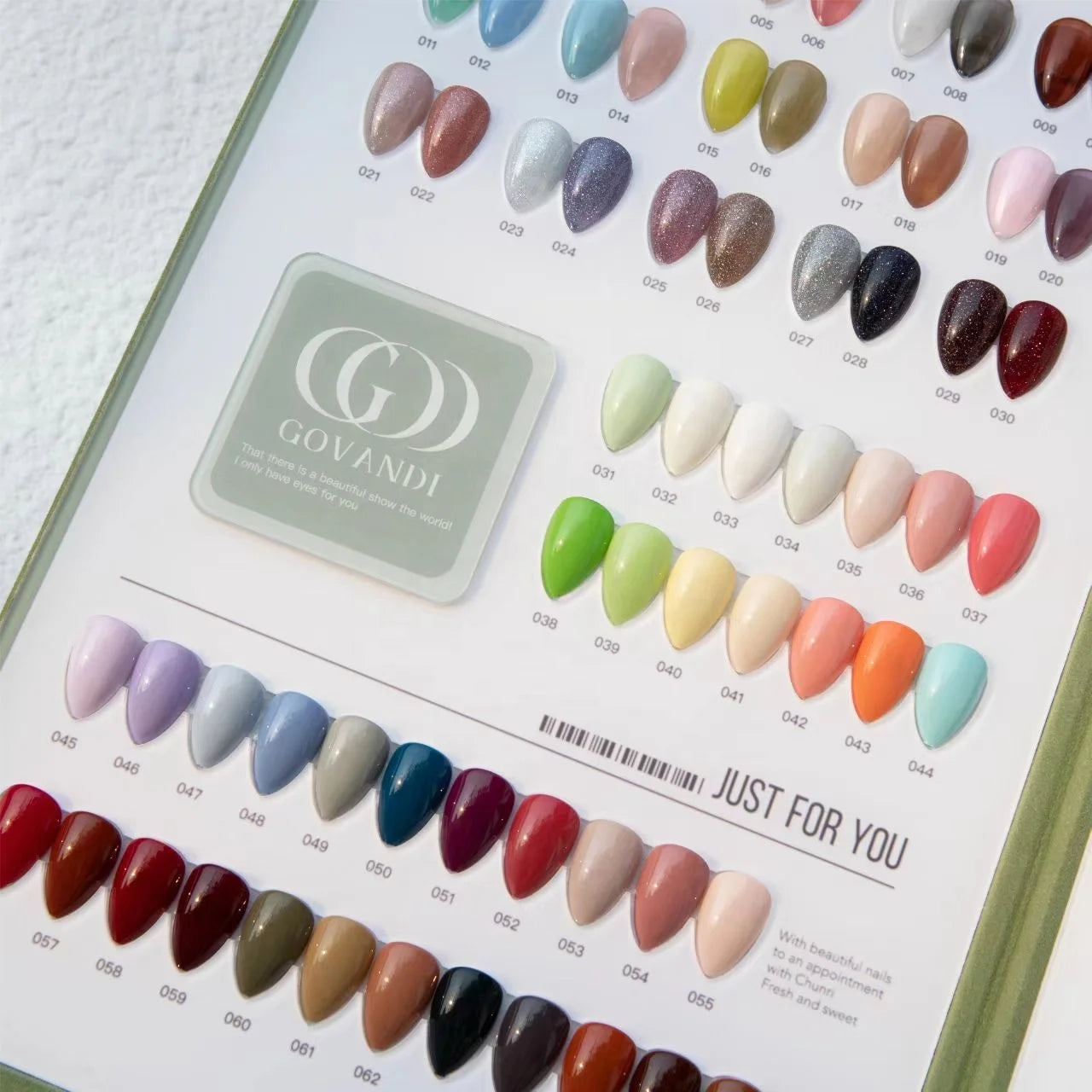 Govandi UV Gel Nail Polish Set 15ml Salon Professional Soak-Off