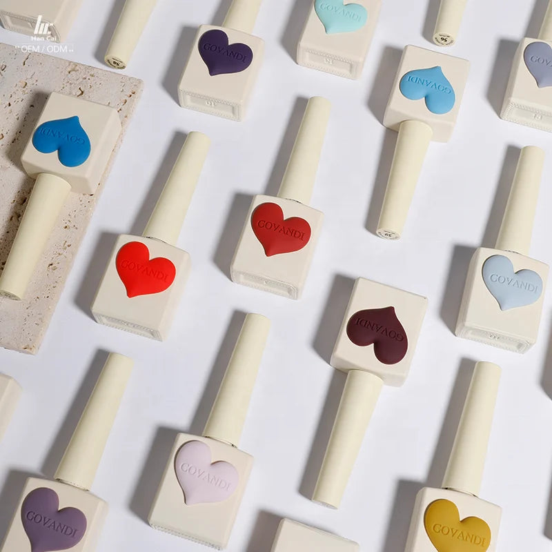 Govandi 64-Color Soak-Off UV Gel Nail Polish Set 15ml