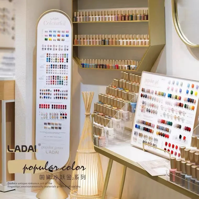 LADAI 168-Color UV Gel Nail Polish Set 15ml Bottles Professional
