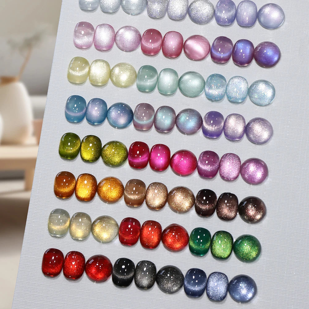 DannyColl Cat Eye Gel Polish Kit 30-Color UV LED Long-Lasting