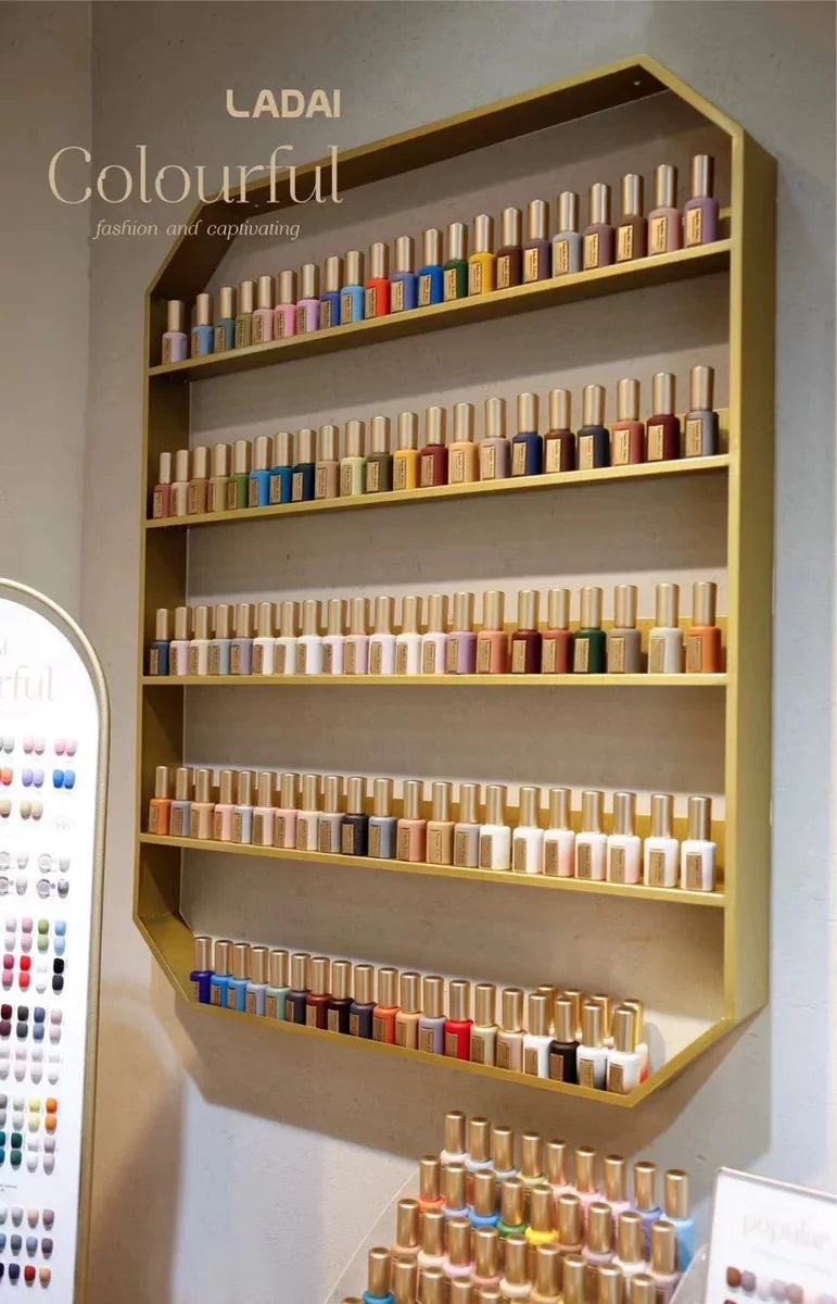 LADAI 168-Color UV Gel Nail Polish Set 15ml Bottles Professional