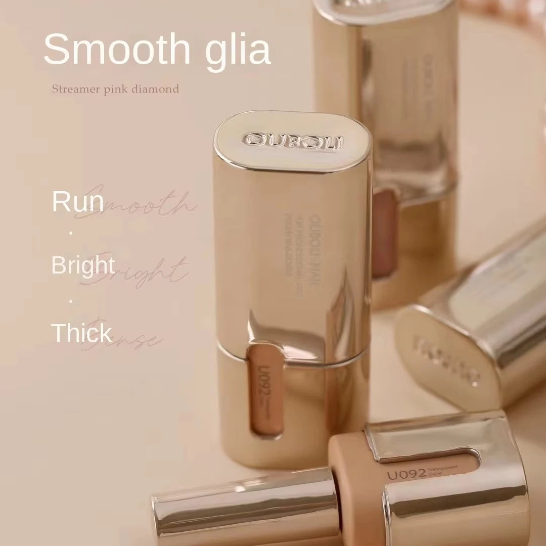 OUBOLI 128-Color UV LED Soak-Off Gel Nail Polish Set