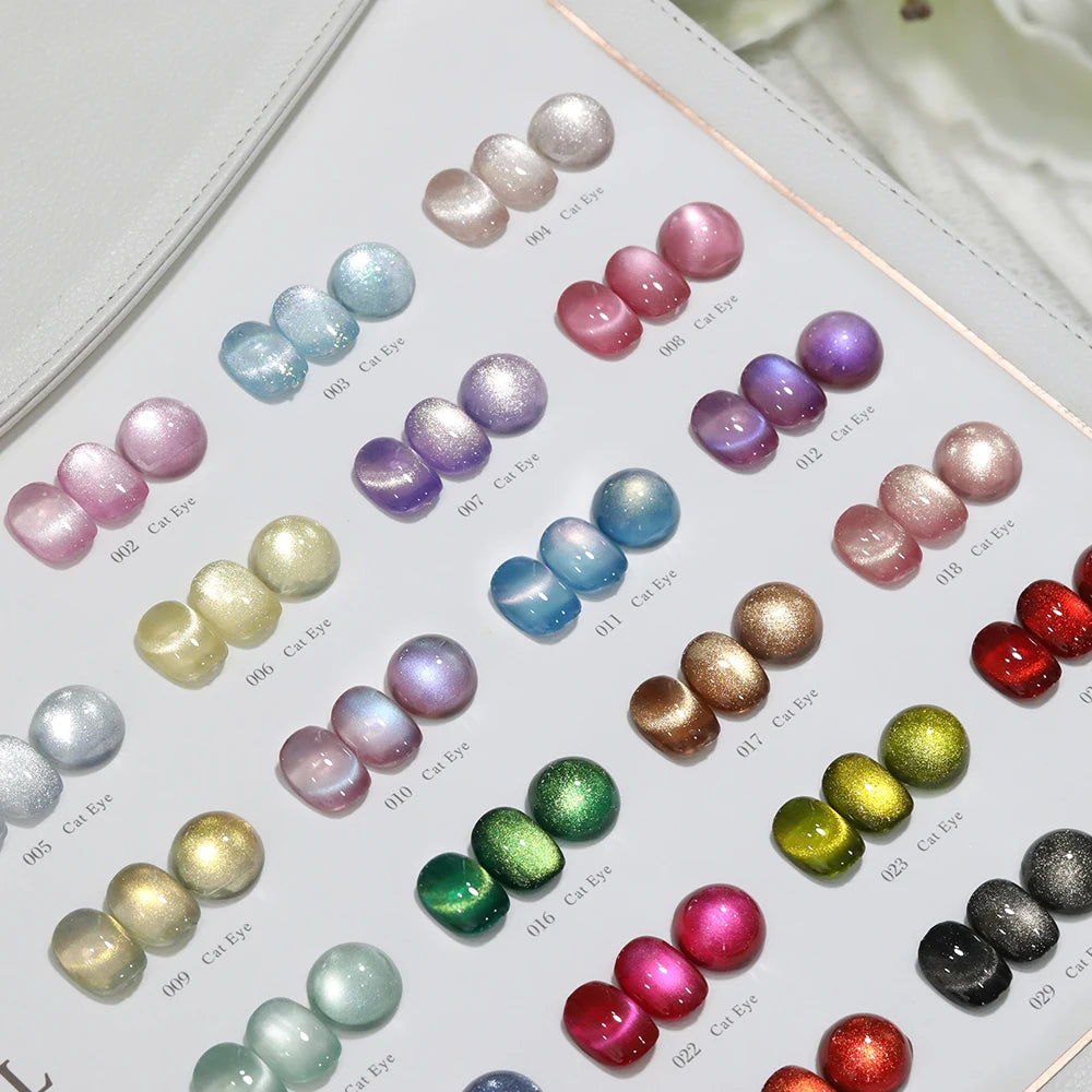 DannyColl Cat Eye Gel Polish Kit 30-Color UV LED Long-Lasting