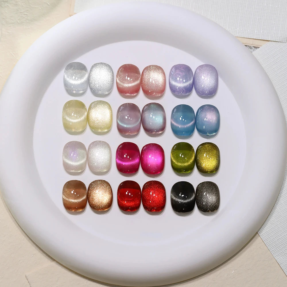 DannyColl Cat Eye Gel Polish Kit 30-Color UV LED Long-Lasting