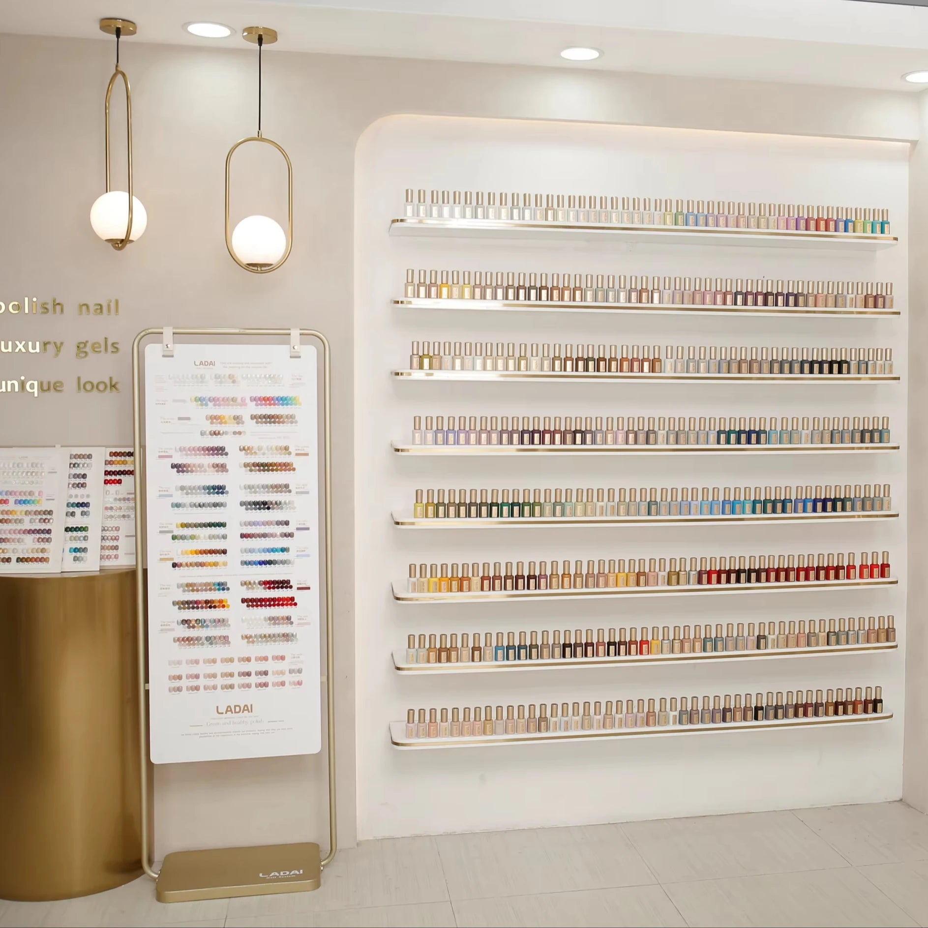 368-Color UV LED Gel Nail Polish Set with Lamp