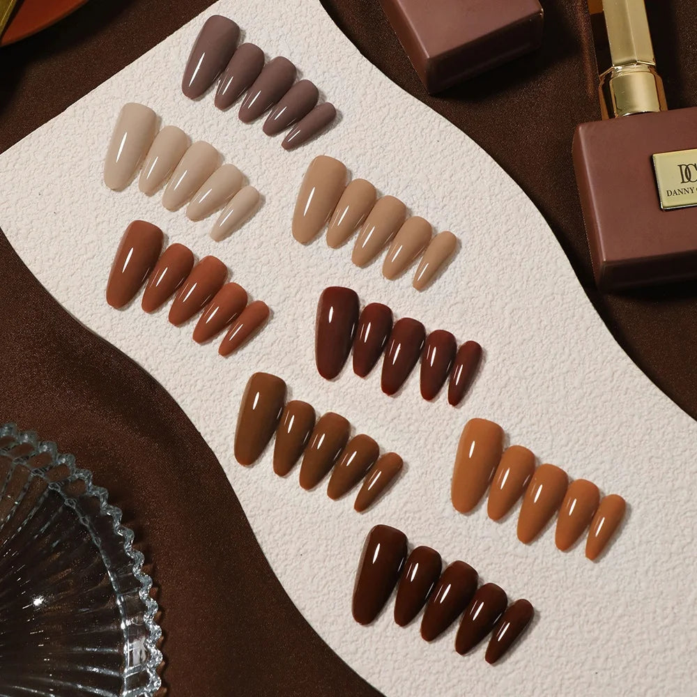 DannyColl 12-Color UV Gel Polish Set with LED Cure