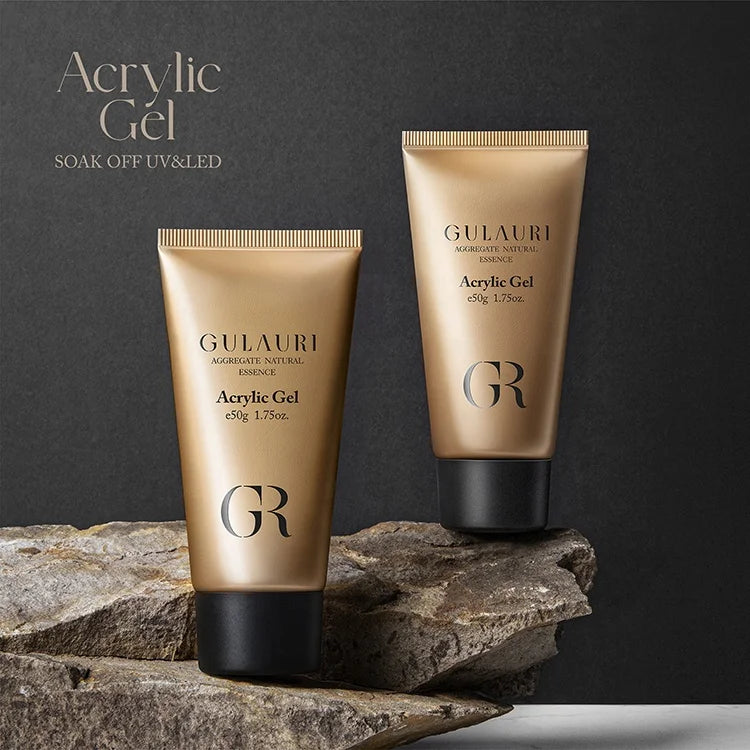 Caichen Acrylic Poly Gel Nail Set 12 Colors 1.76oz UV