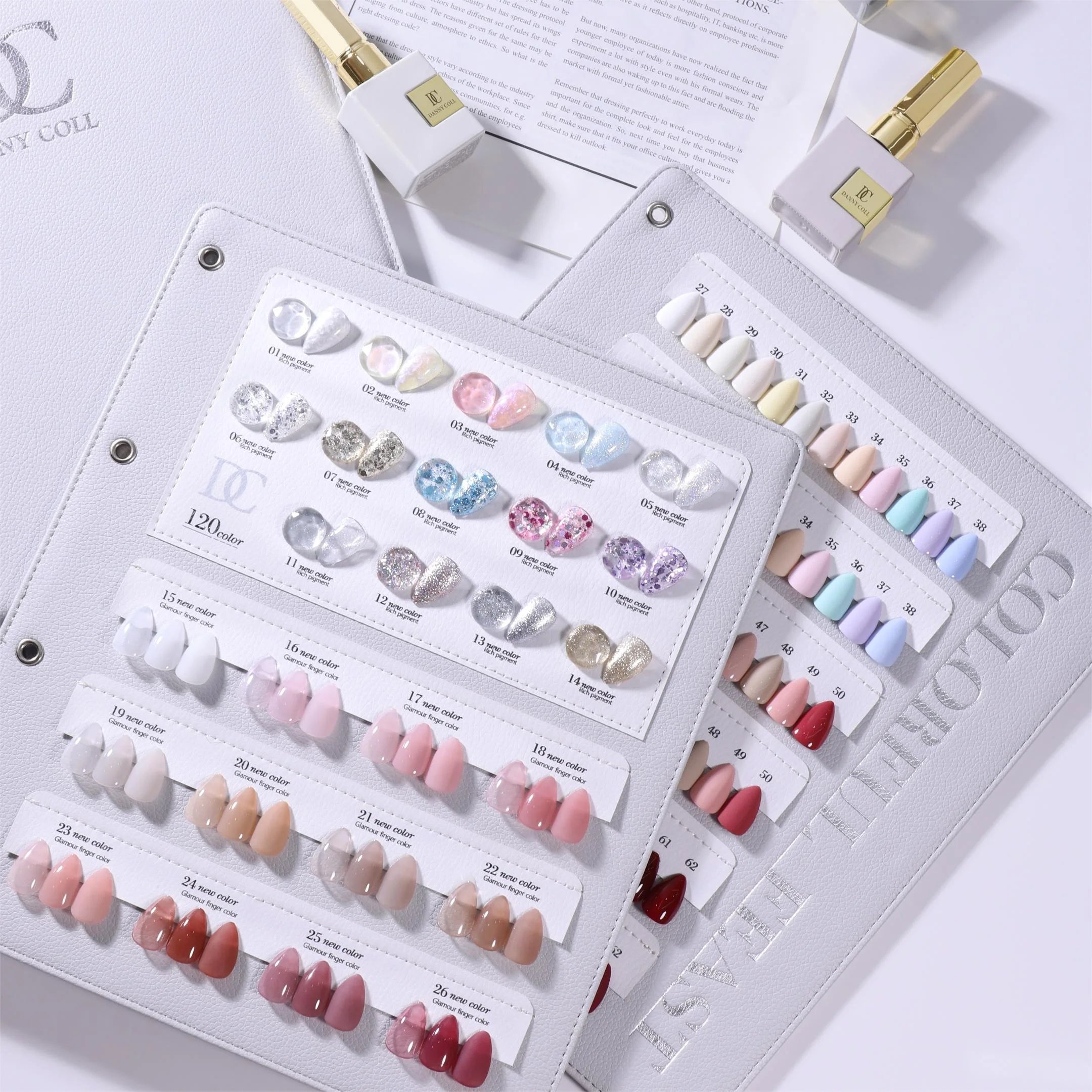 Danny Coll 120-Color Soak-Off UV Gel Nail Polish Kit