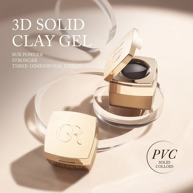 GULAURI 3D Solid Clay UV Modeling Gel for Nail Art