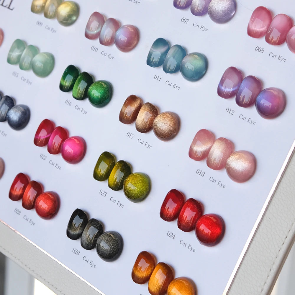 DannyColl Cat Eye Gel Polish Kit 30-Color UV LED Long-Lasting